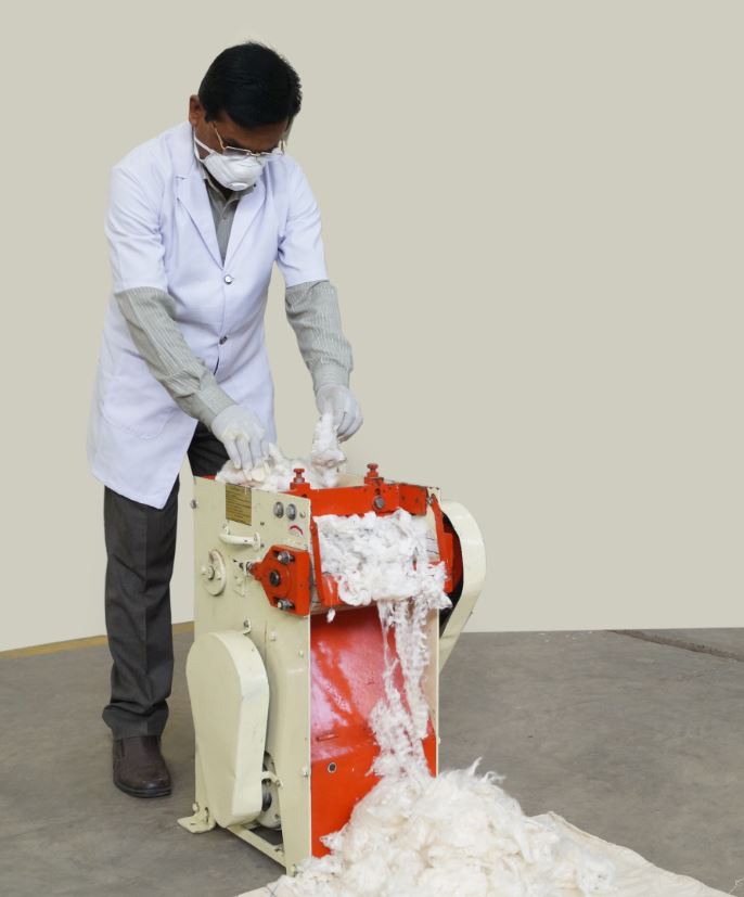 Image of Lab Model Gin for Cotton Quality Testing
