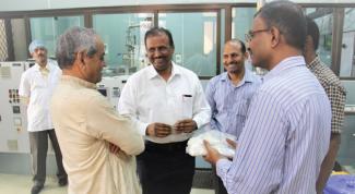 2017 Dr. Panjab Singh, Former Secretary DARE And DG, ICAR At CIRCOT Nanocellulose Pilot Plant 26 March 2017