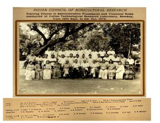 1978 Administrative staff Training