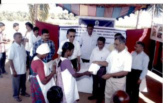 2008 Clean Cotton picking demonstration at Coimbatore on 5 March 2008