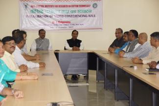 2017 Dr. T. Mohapatra Inaugurated CIRCOT Video Conference Hall