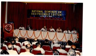 1996 National Seminar on Eco friendly cotton on 8 June 1996