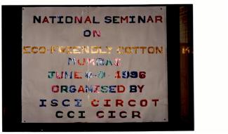 1996 National Seminar on Eco friendly cotton on 8 June 1996 Image-4