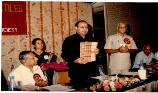 1995 Seminar on Future Trends in Textiles attended by Dr. R. S. Paroda, DG, ICAR on 19 July 1995 Image-7