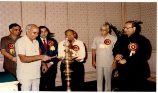 1995 Seminar on Future Trends in Textiles attended by Dr. R. S. Paroda, DG, ICAR on 19 July 1995 Image-9