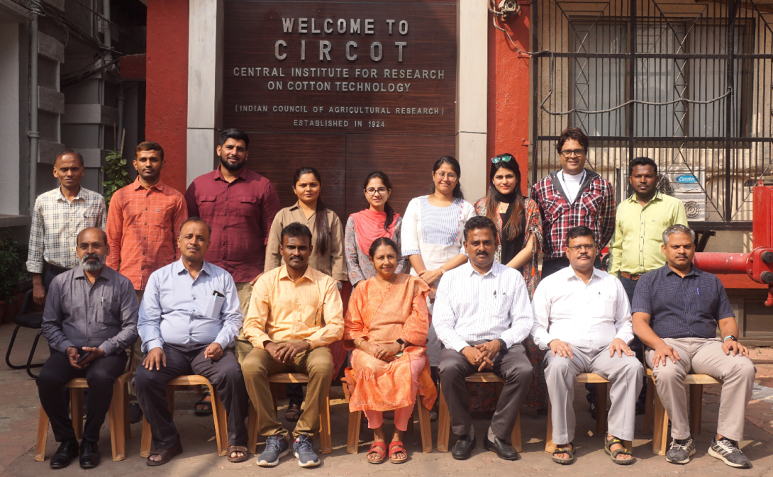ICAR- CIRCOT Training on Electrospinning for Nanofibre Production